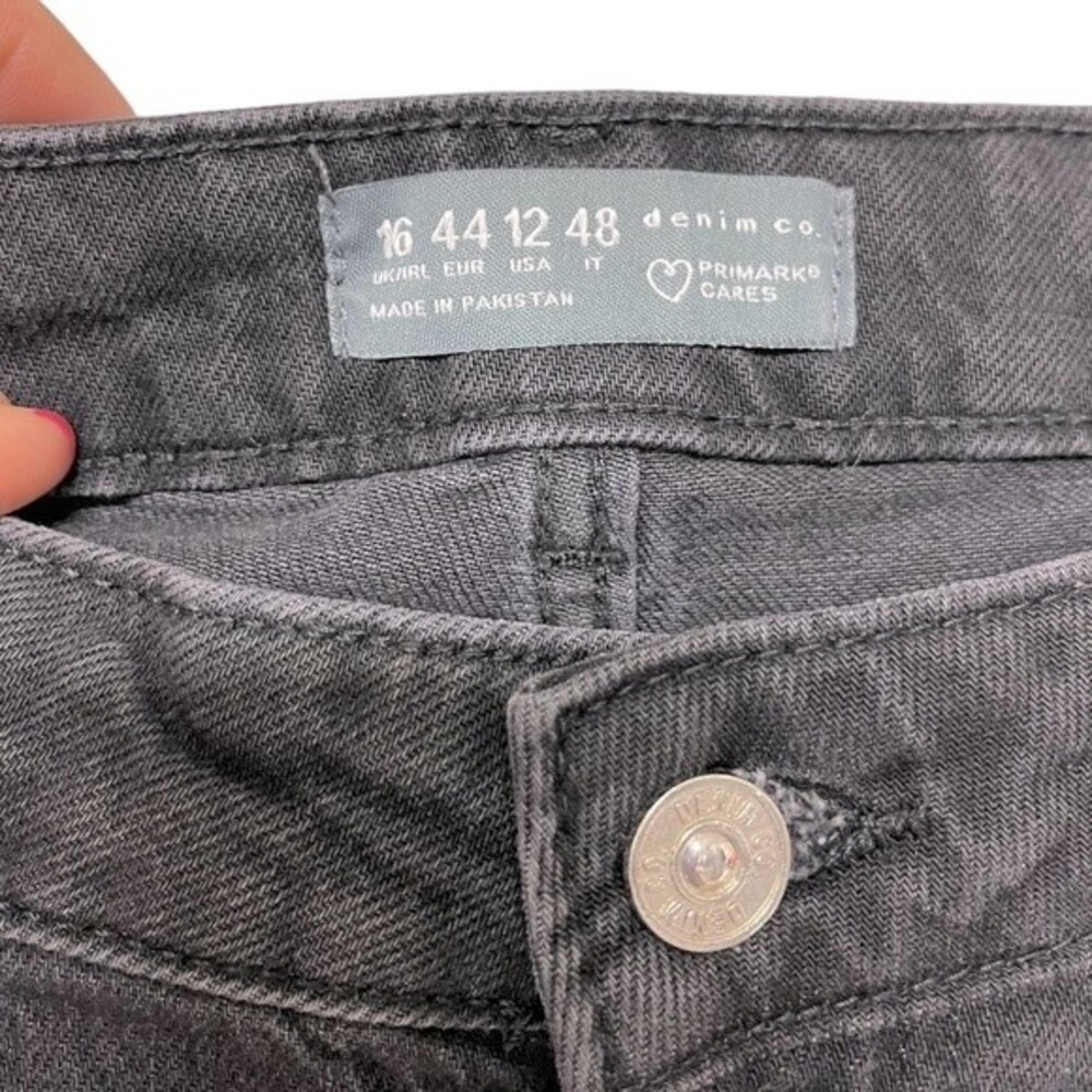 Denim & Co. Slim Straight High Waist Jeans - Picture 8 of 8